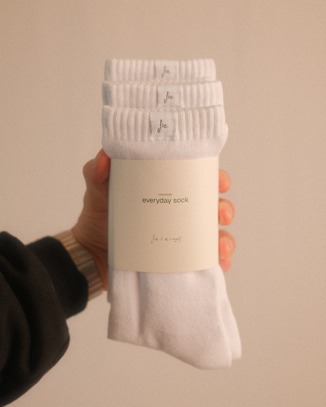 essentials everyday sock (3 pack)