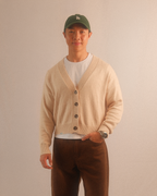 the cropped cardigan