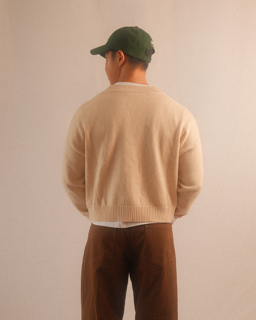 the cropped cardigan
