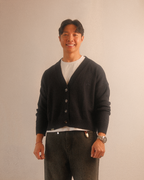 the cropped cardigan