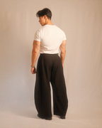 pleated trousers