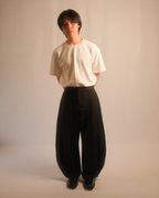pleated trousers