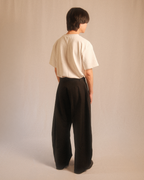 pleated trousers