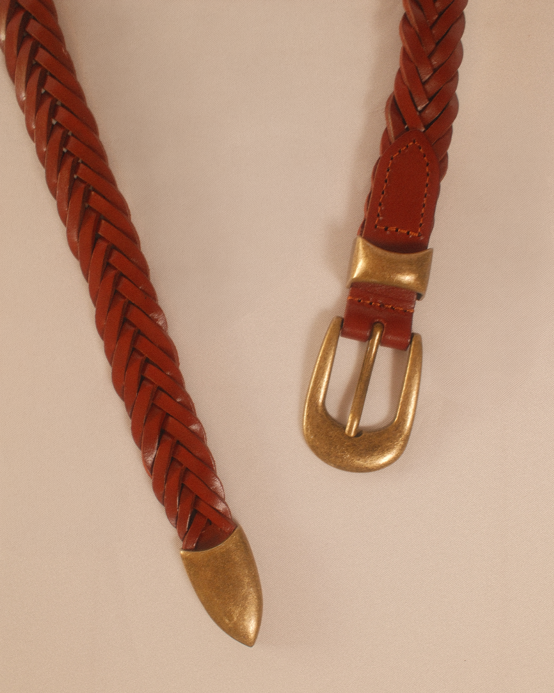 essentials braided belt