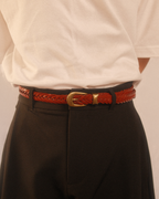 essentials braided belt
