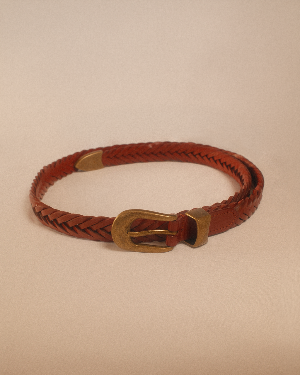 essentials braided belt