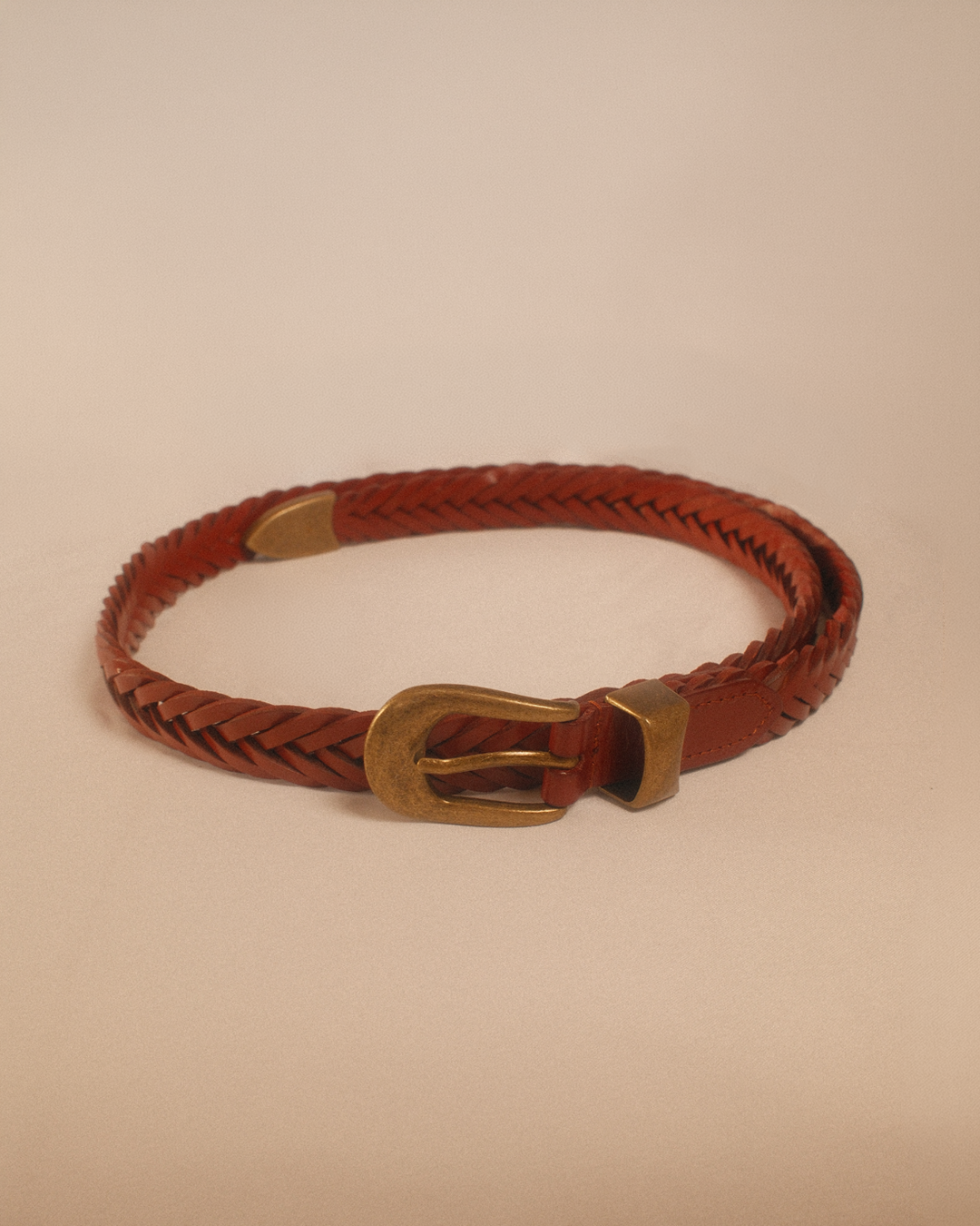 essentials braided belt