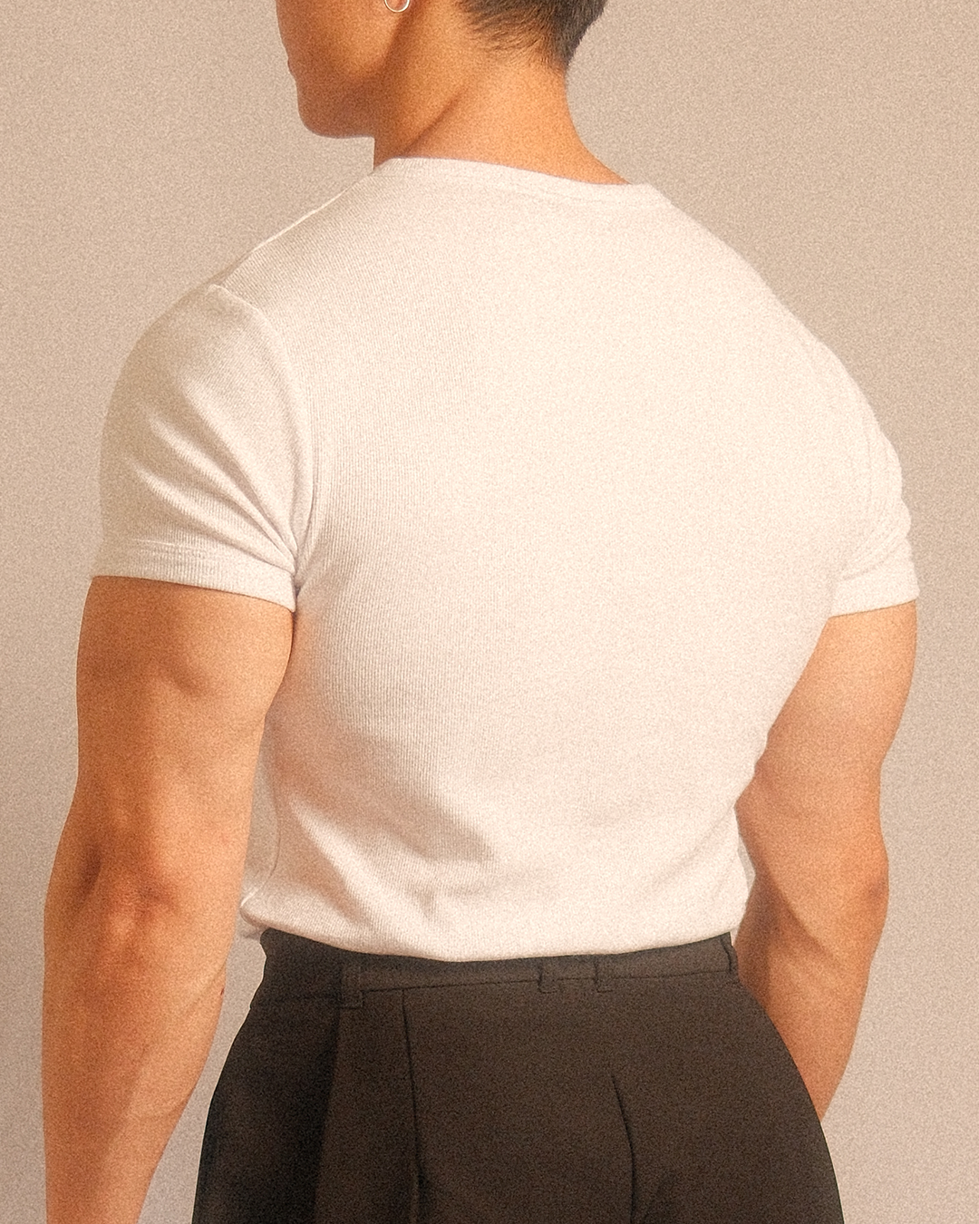 essentials ribbed tee