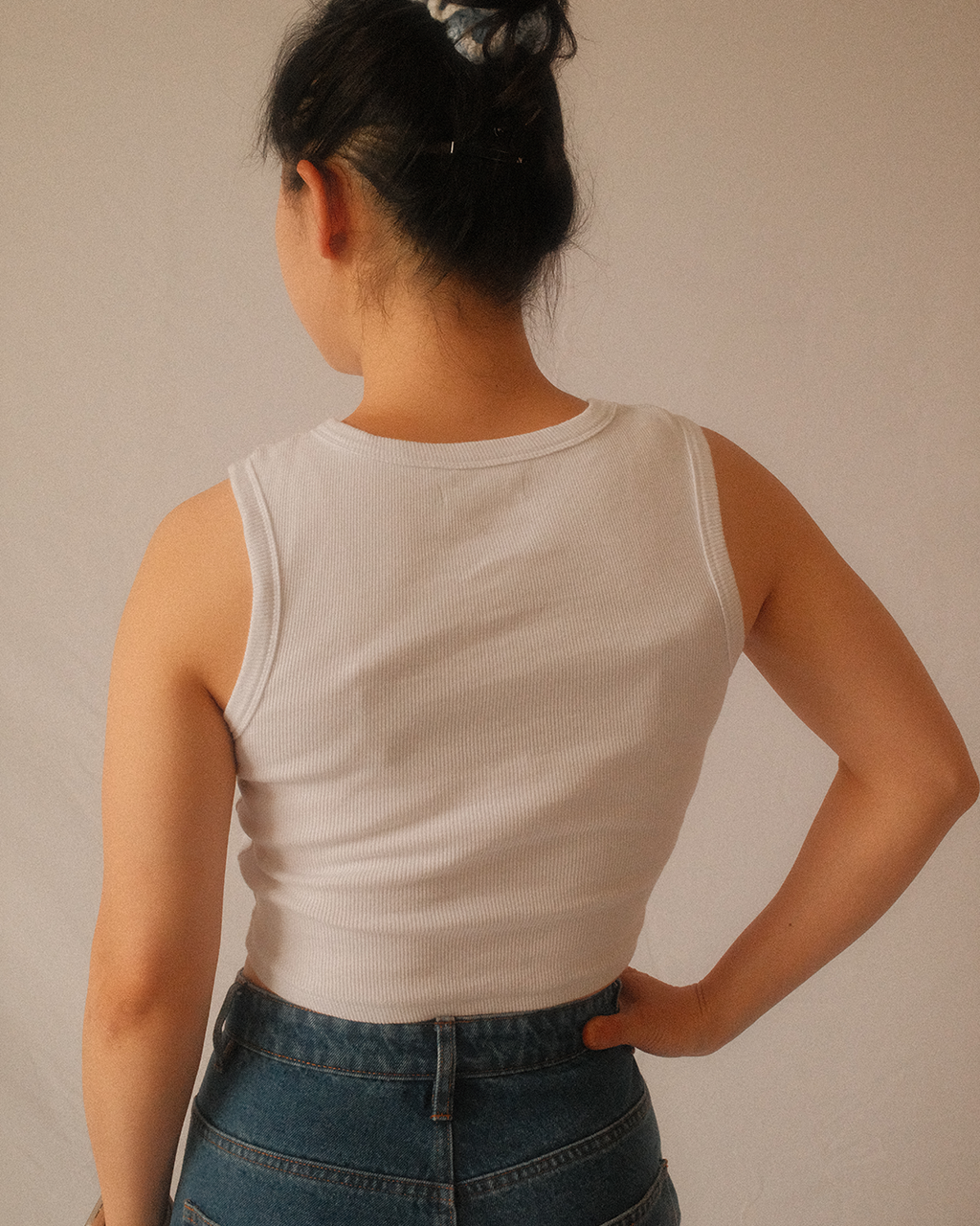 essentials ribbed tank (for her)